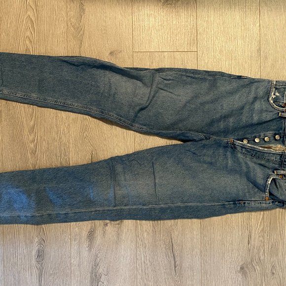 Agolde Jamie High Rise Jean in Passenger - Picture 4 of 6